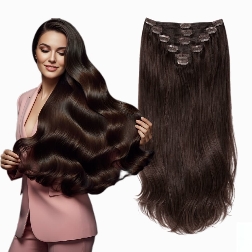Bugatti #2 Clip-on Hair Extensions