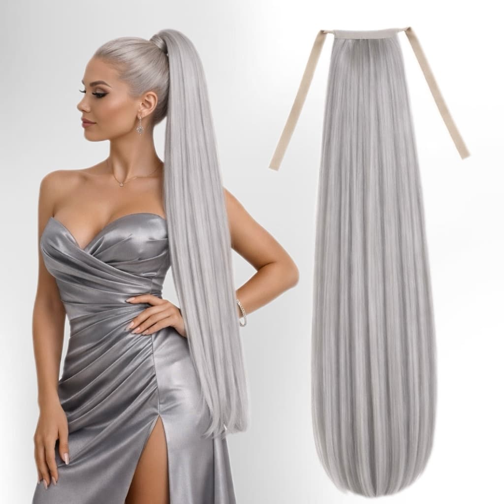 Queue de Cheveux Diamond Grey