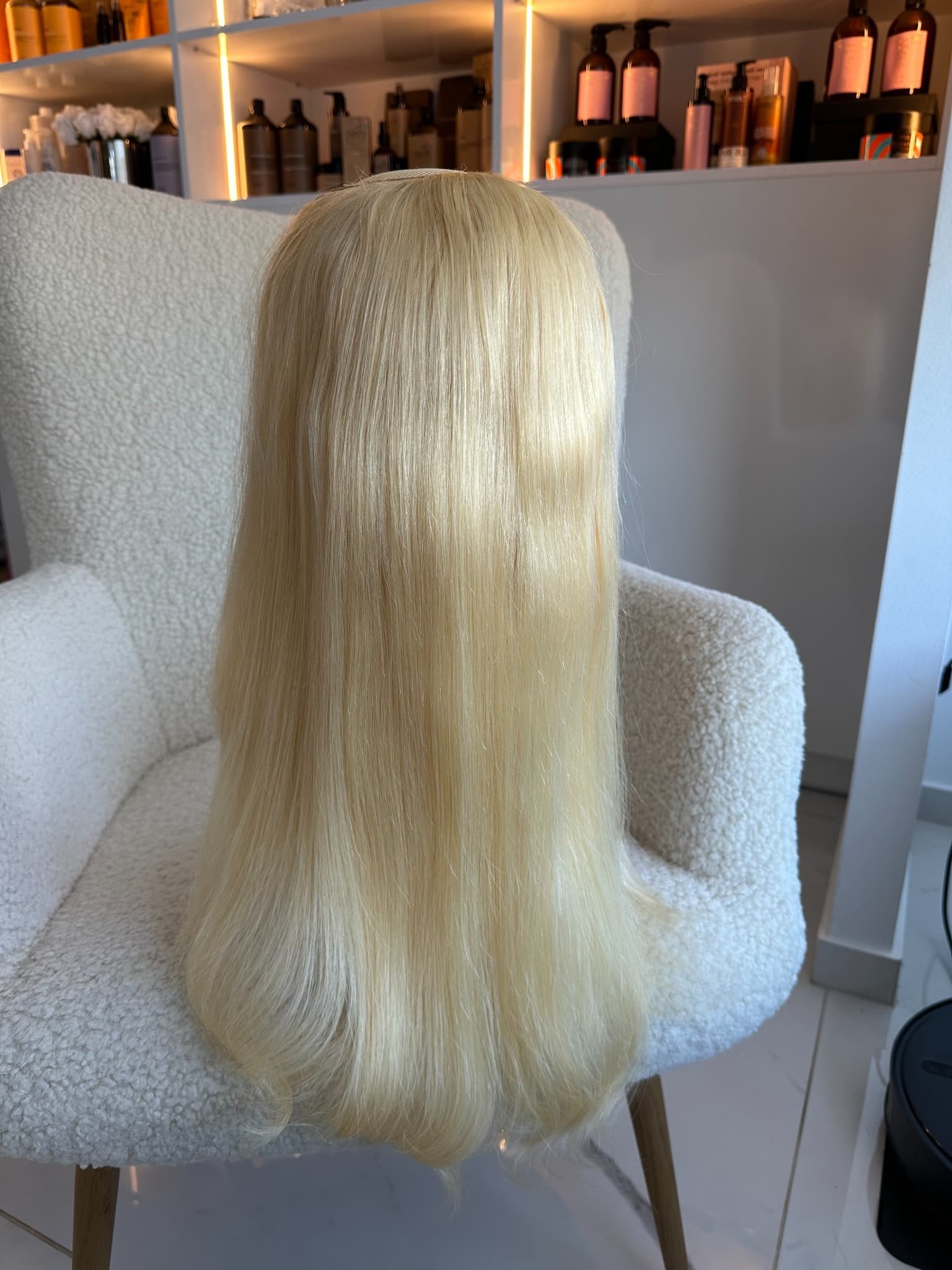 Semiparrucca Capelli Naturali U Part Biondo Miele Dritto