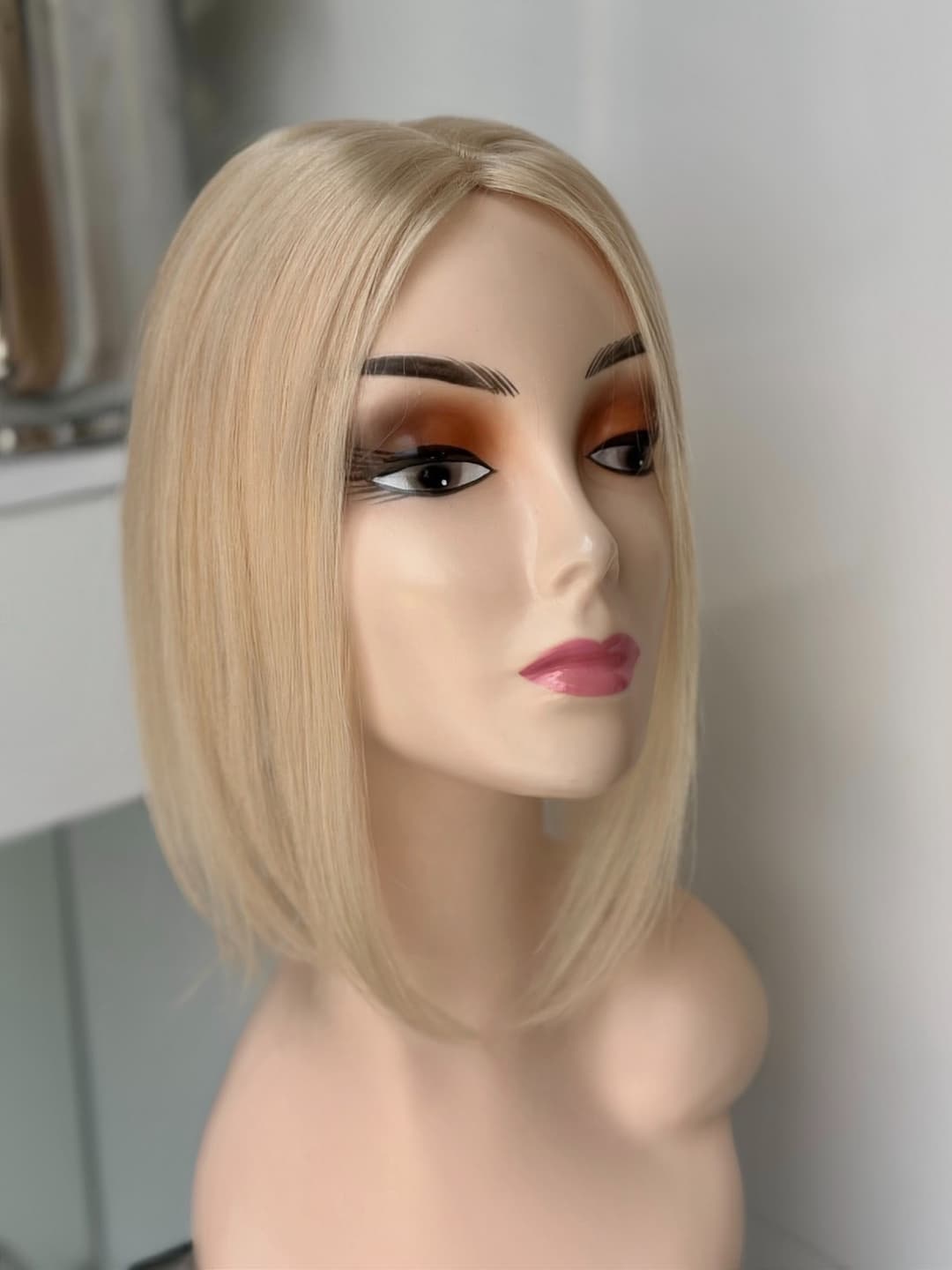 Partial Wig Bright Blonde
