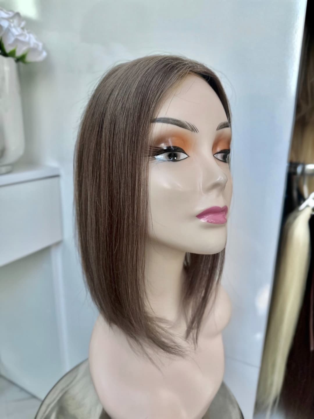 Partial Wig Ash Brown