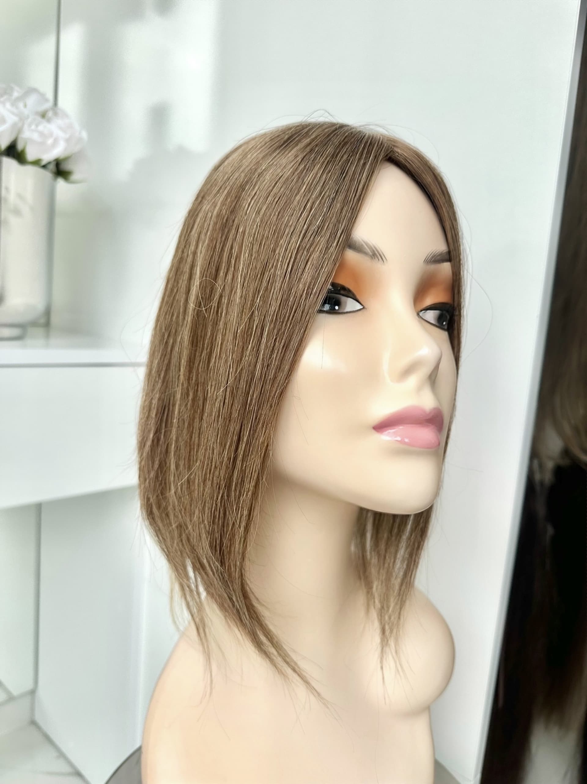 Teilperücke Blond Aluna
