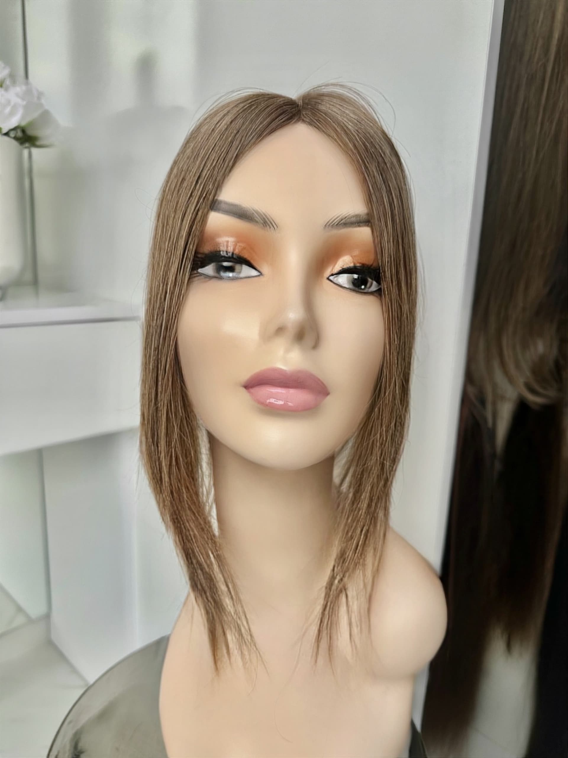 Teilperücke Blond Aluna