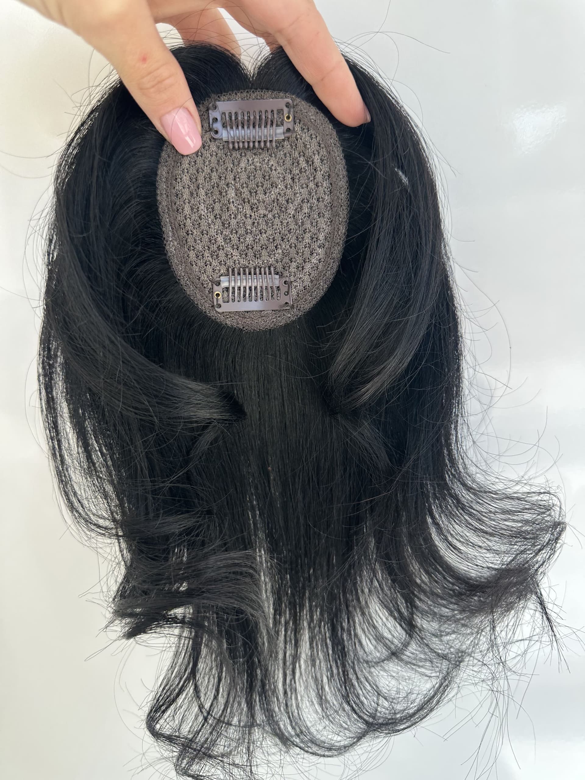 Parziale capelli nero