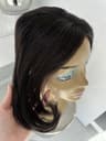 Partial Wig Dark Brown