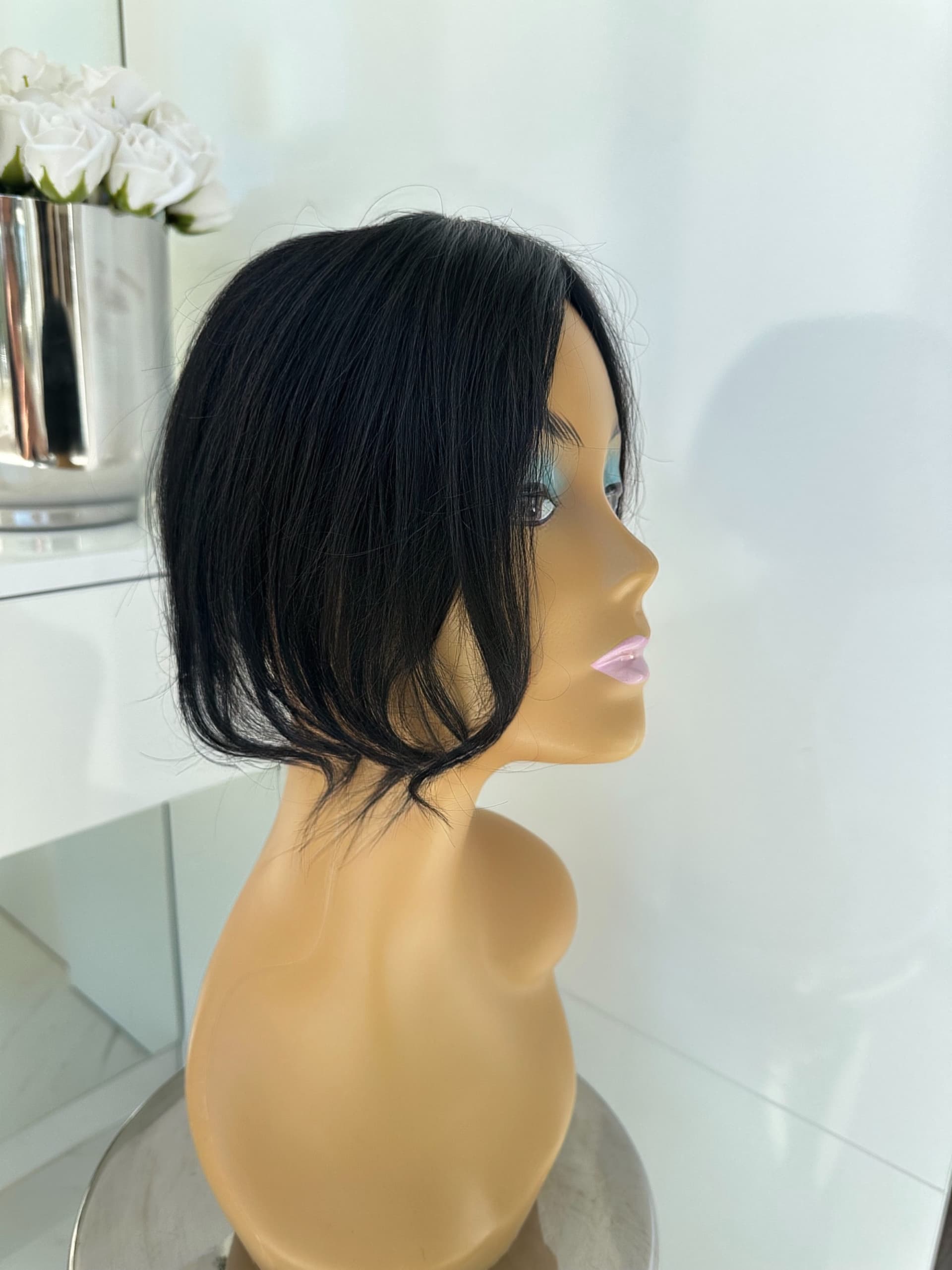 Parziale capelli nero