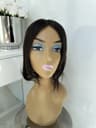 Partial Wig Dark Brown