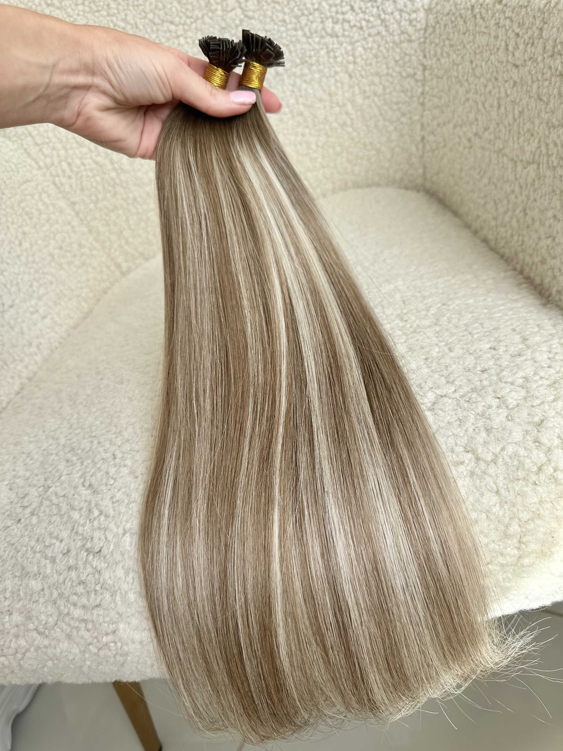 Extension Cheratina Russian Hair Balayage #8/Silver/8