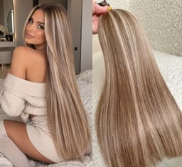 Keratitické prodlužování vlasů Russian Hair Balayage 8/60A