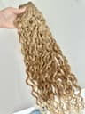 Luxe #12 Curly Hair Extensions per Metre