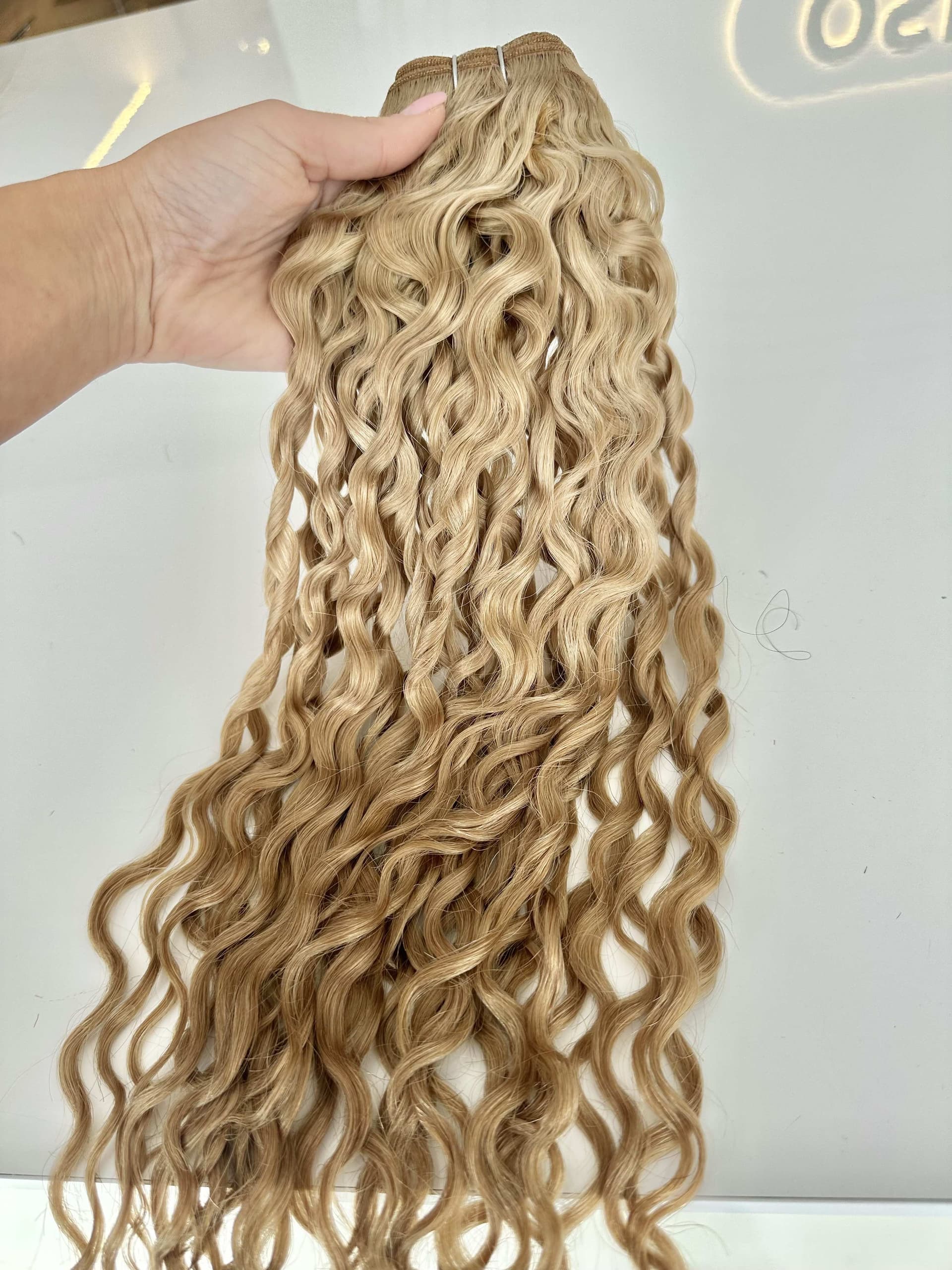 Extensioni al Metro Capelli Russi Ondulati #14