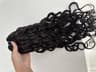 Meter Hair Extensions #1B Curly