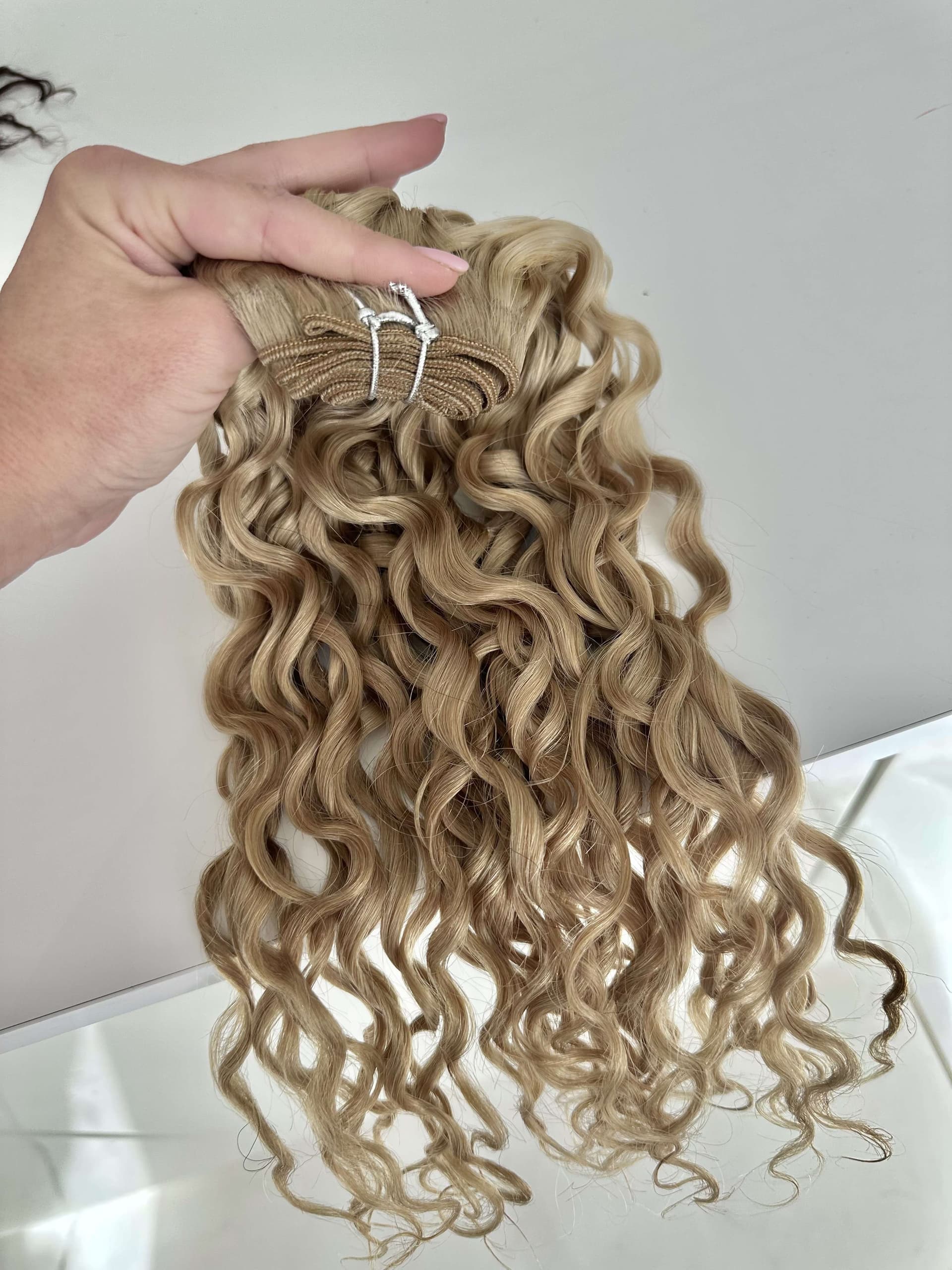 Luxe #18 Curly Hair Extensions by the Meter