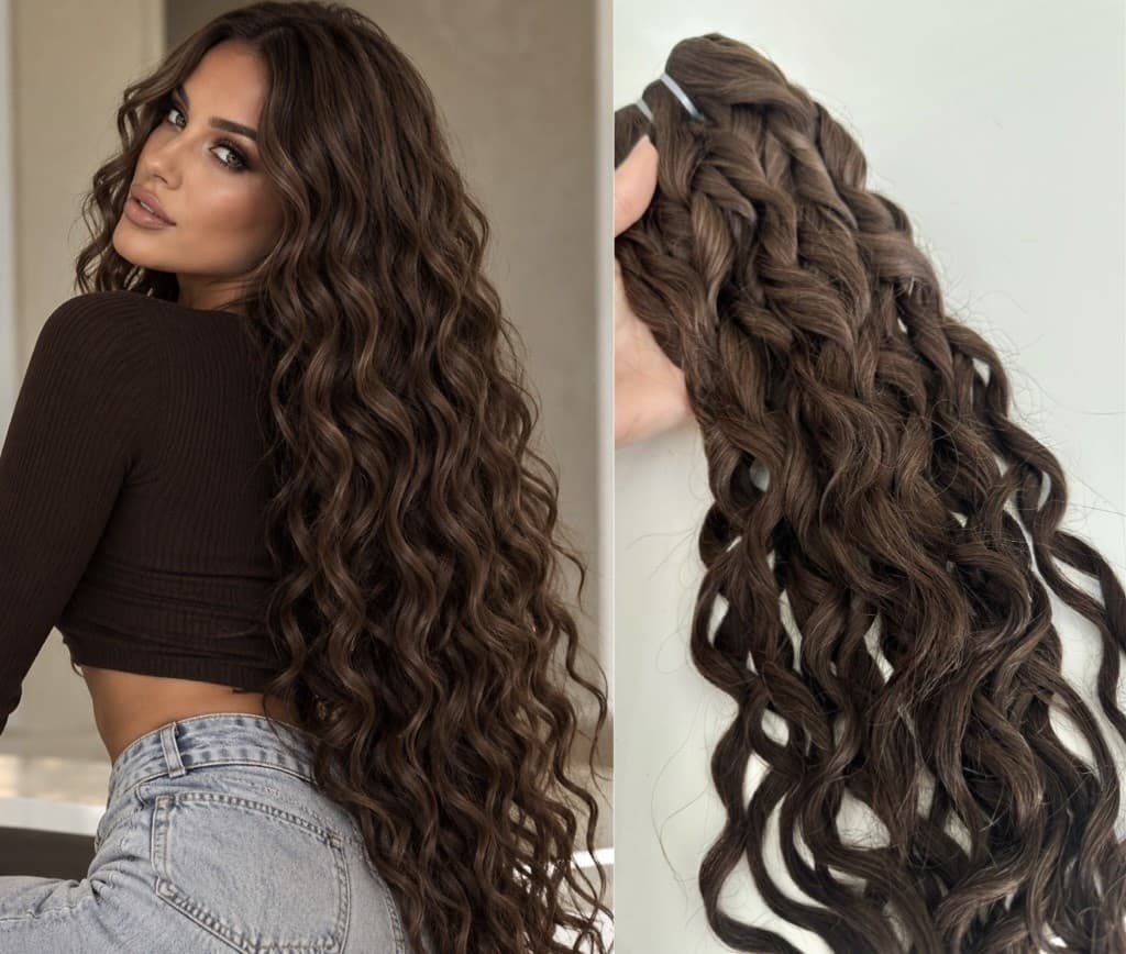 Luxe #2 Curly Meter Extensions