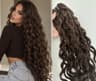 Russian #2 Curly Hair Extensions by the Metre