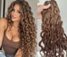 Luxe #9A Curly Extensions by the Metre