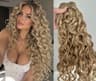 Luxe #18 Curly Hair Extensions by the Meter