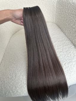 Invisible Tape Extensions #2 Schokoladenbraun