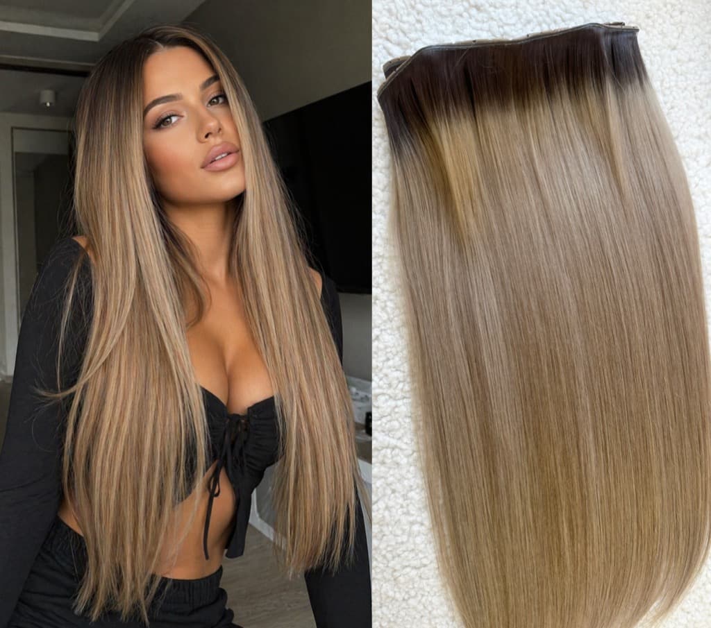 Extensiones GENIUS WEFT OMBRE #4/#20