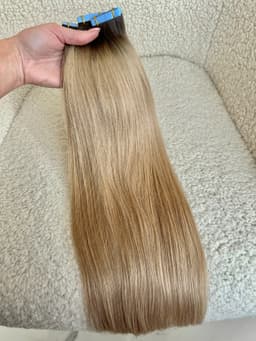 Extensions Tape-in Russian Hair DOUBLE TAPE Ombre #2/#18A