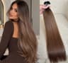 Russian Hair Ombre MICRO KERATIN Extensions #1B/4