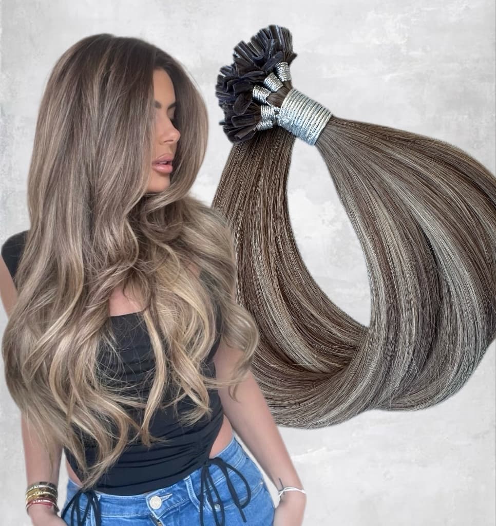 Extensii cheratina OSKAR Balayage #9/ #20