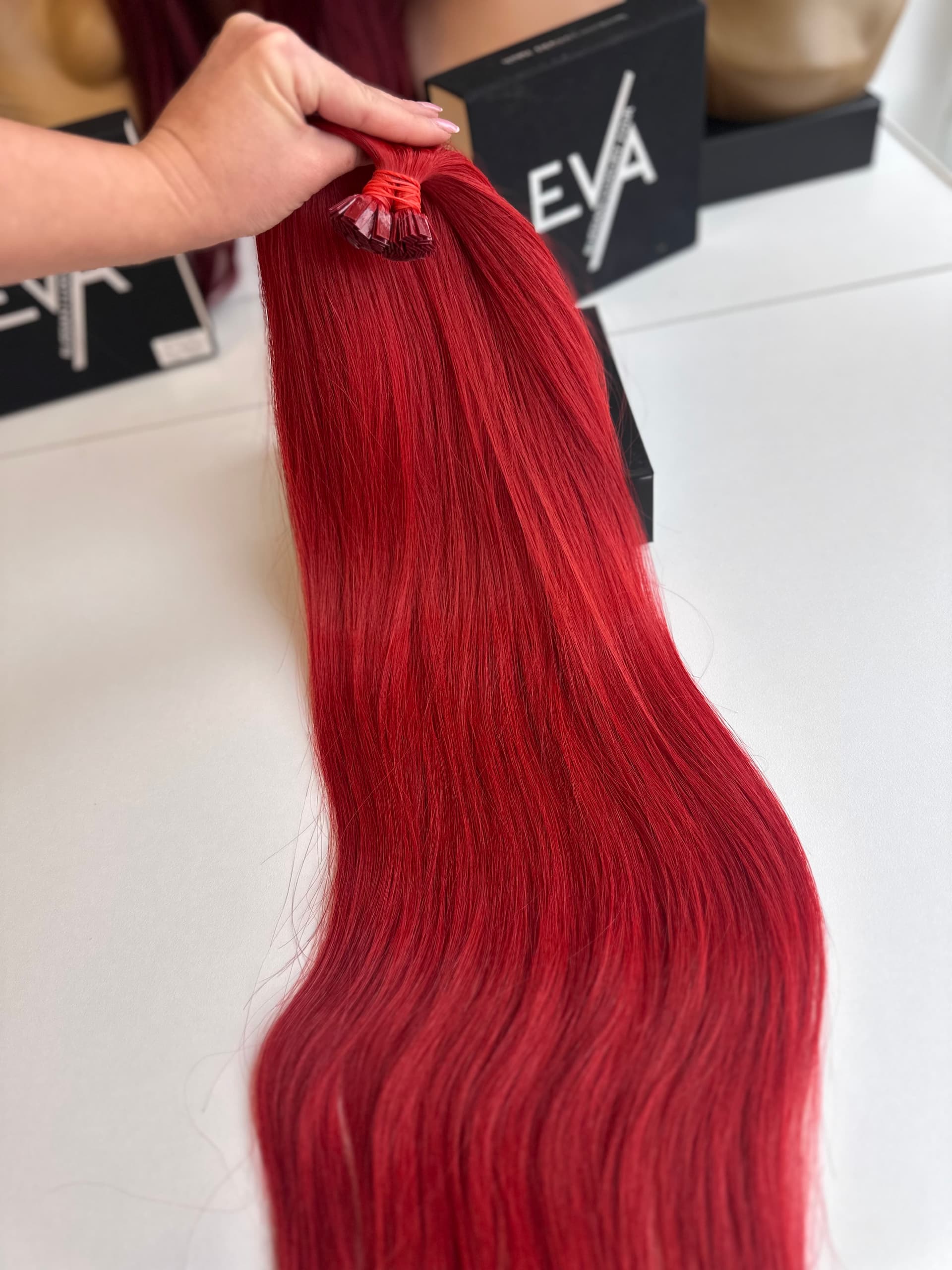 Extensii Cheratina Par Slavic Red Drept