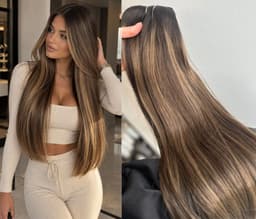 Clip-On Extensions Oskar Balayage B #2/8/2