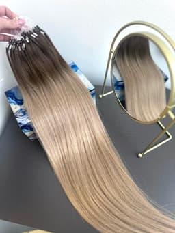 Extensii Microring Luxe Ombre #4/ #20