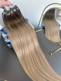 Extensii Microring Luxe Ombre #4/ #20