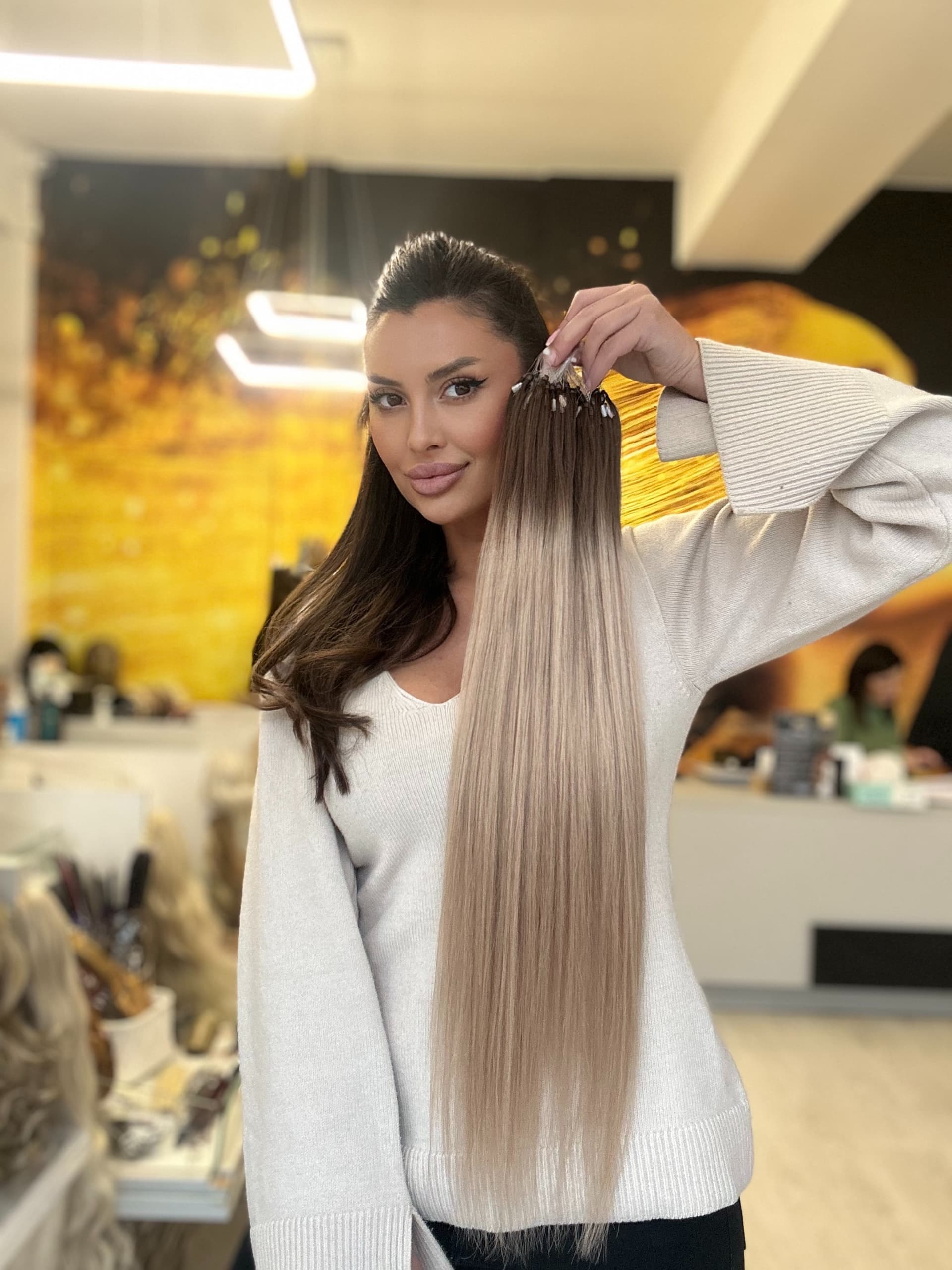 Extensii Microring Oskar Ombre #4/ #20