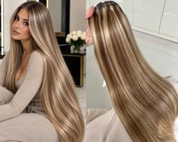 Set Easy Clip-On Balayage Satén Suvitat#6 #24