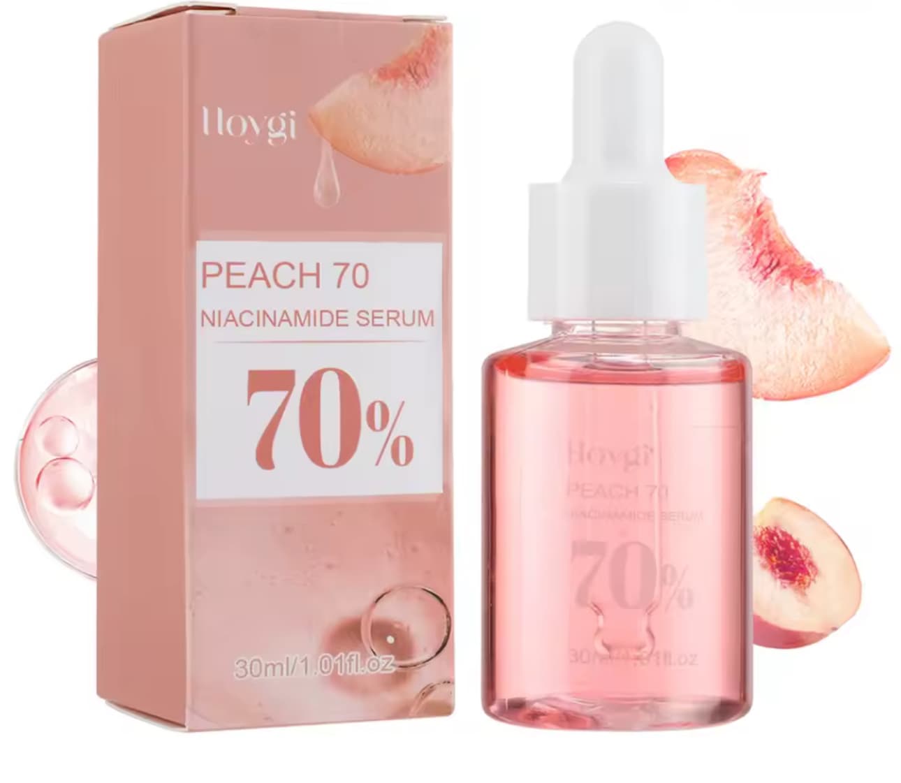 Ser cu Niacinamide 30ml – Corector pentru pete pigmentare, melasmă și ten neuniform, reduce porii și hidratează intens cu Acid Hialuronic