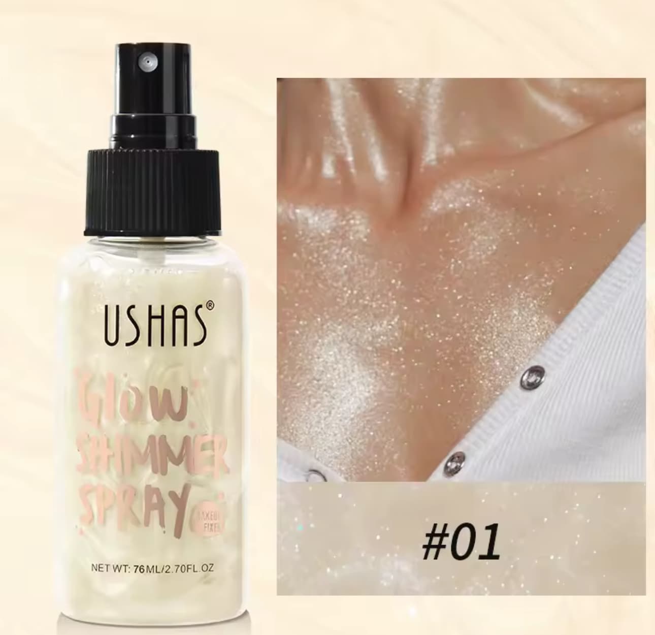 Iluminator Lichid pentru Corp și Față – Color Body Highlighter | Contur, Hidratare, Strălucire