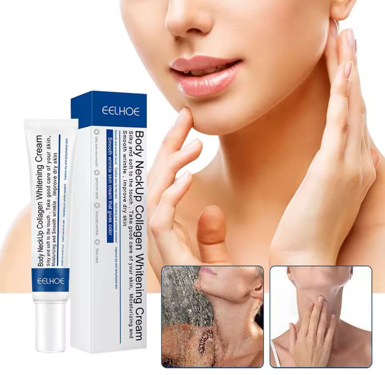 Cremă pentru Gât – Anti-îmbătrânire/ Lifting/ Hidratare