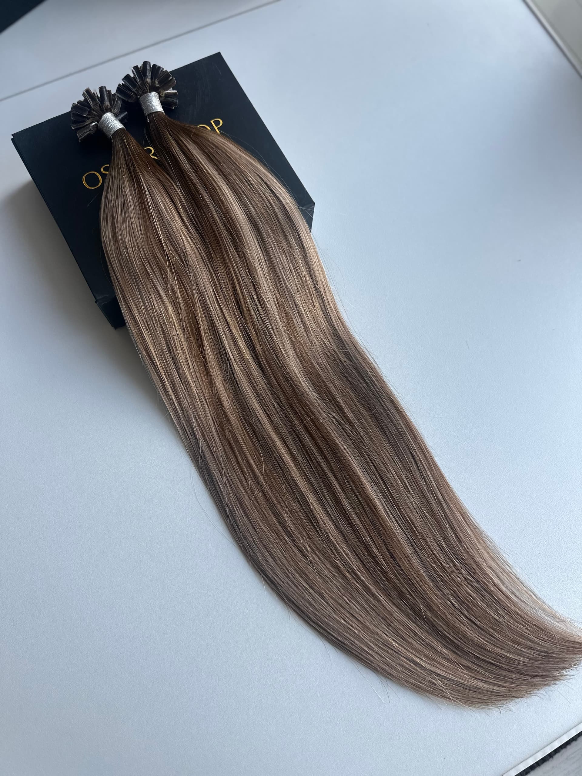 Extensii cheratina OSKAR Balayage #4/17/4