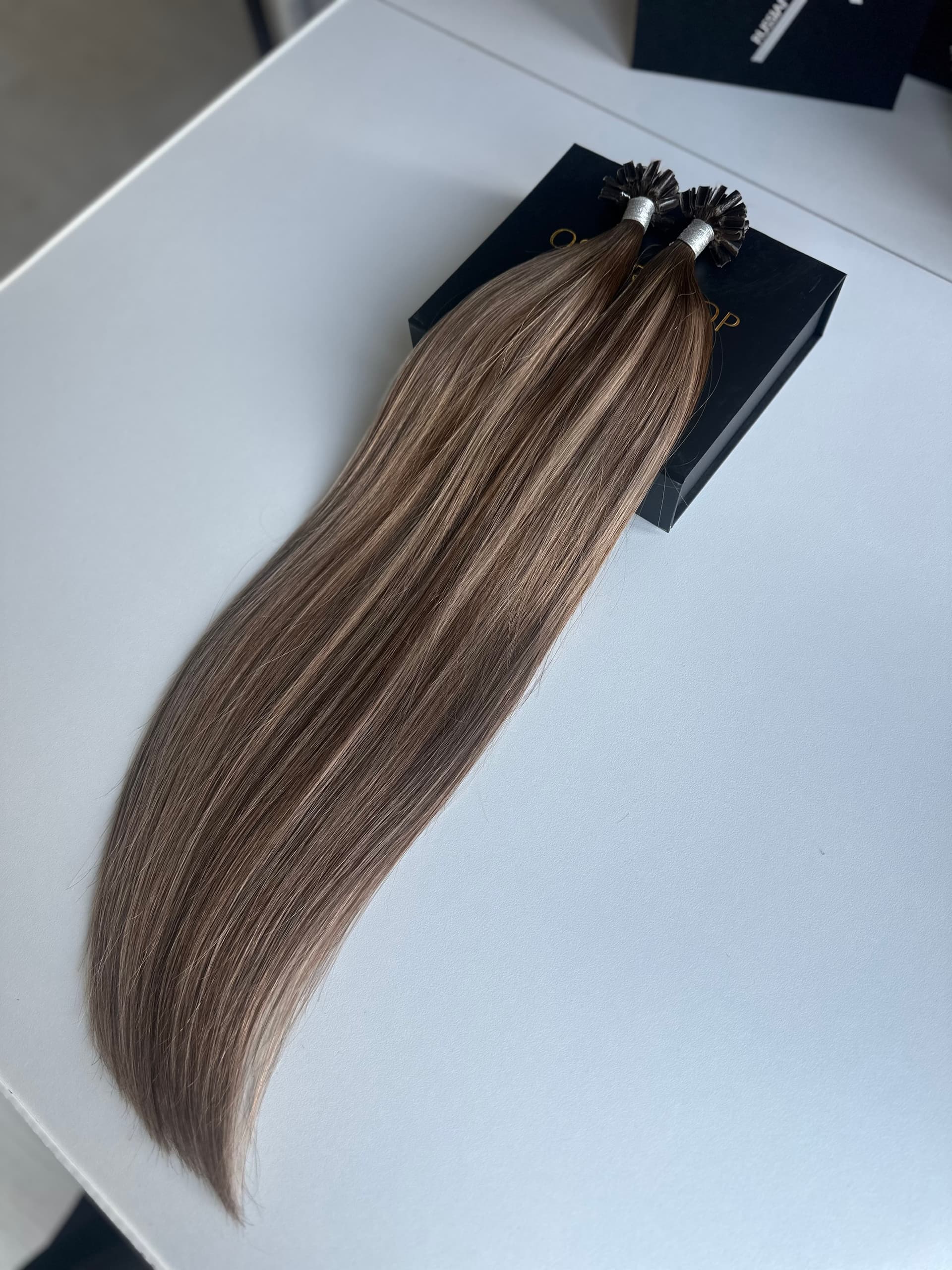 Extensii cheratina Luxe Balayage #4/17/4