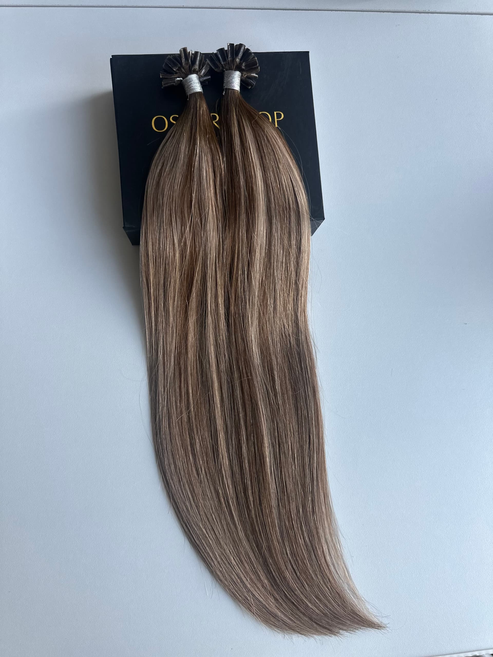 Extensii cheratina Luxe Balayage #4/17/4