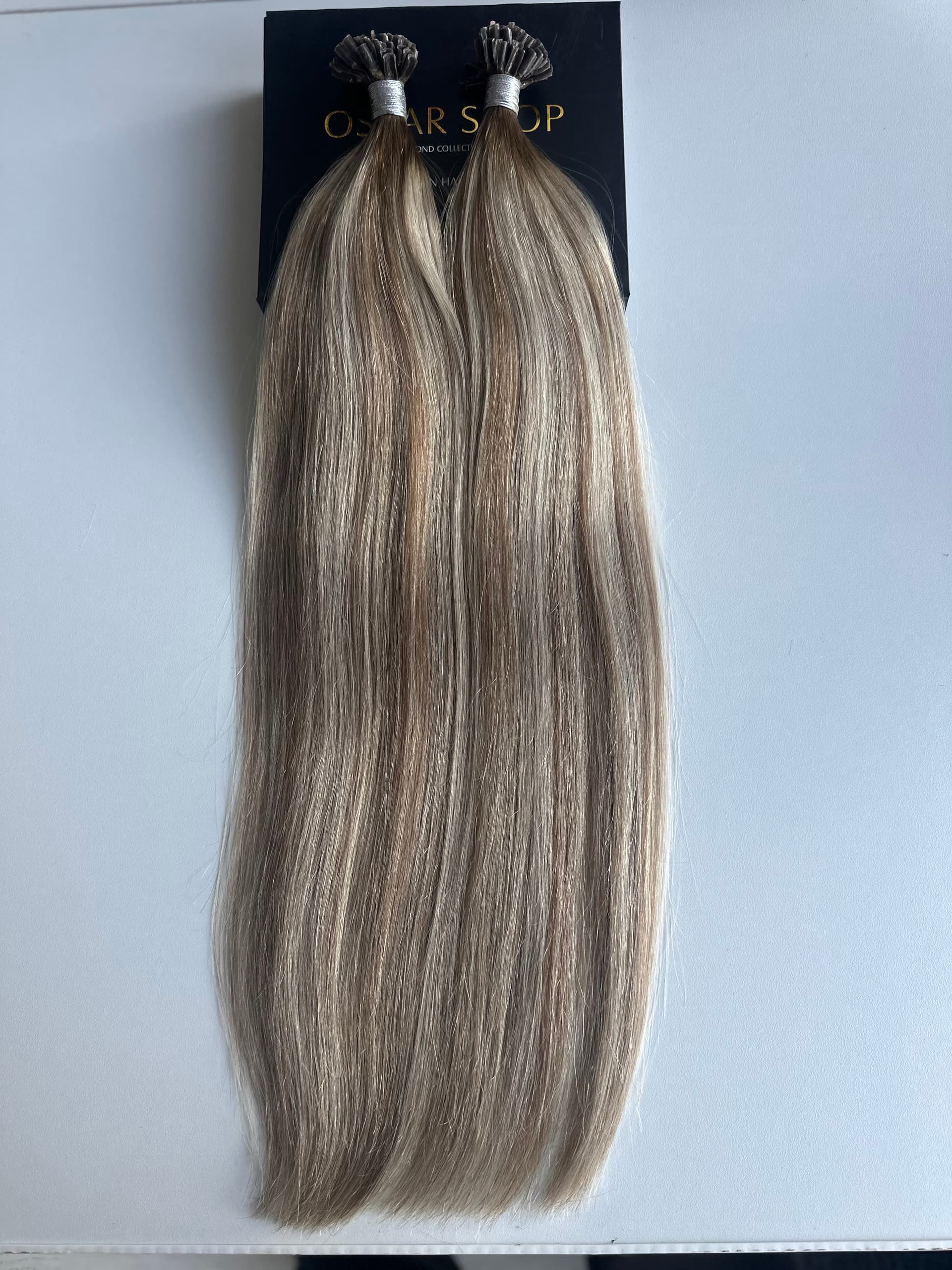 Extensii Cheratina Black Collection Balayage #8/Silver/#8