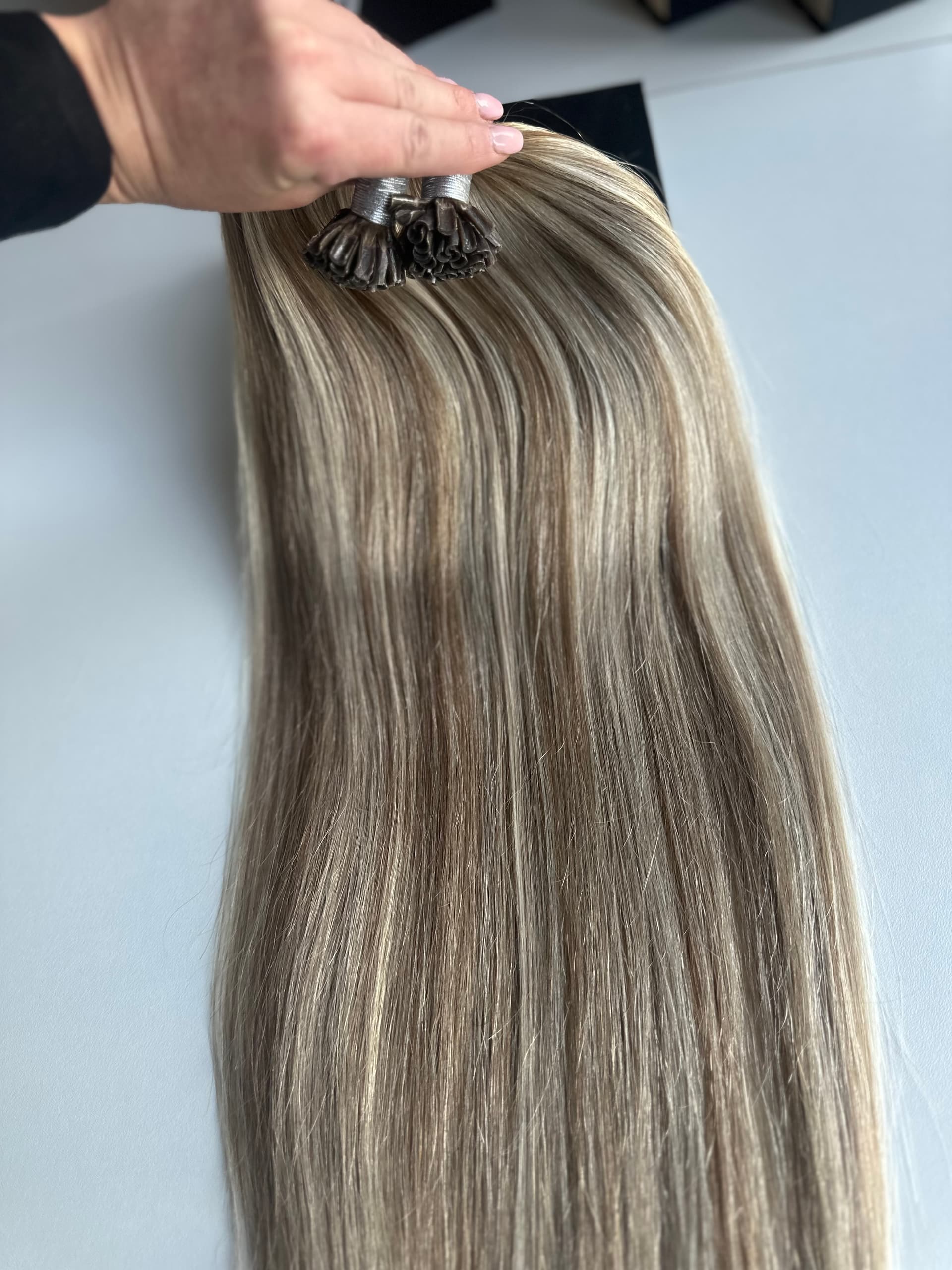 Keratin Extensions Luxe Balayage #8/Silver/#8