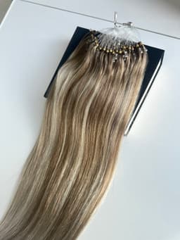 Extensii Microring Luxe Balayage #8/Silver/8