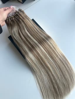 Extensii Microring Oskar Balayage #8/Silver/8