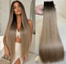 Przedłużenia Invisible Tape Ombre #1B/ #18