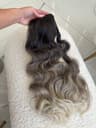 Čop las z ježkom Balayage #2/16/613