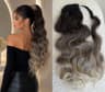 Čop las z ježkom Balayage #2/16/613