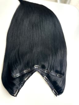 Tresa Eva Hair (4D) Negru Drept #1