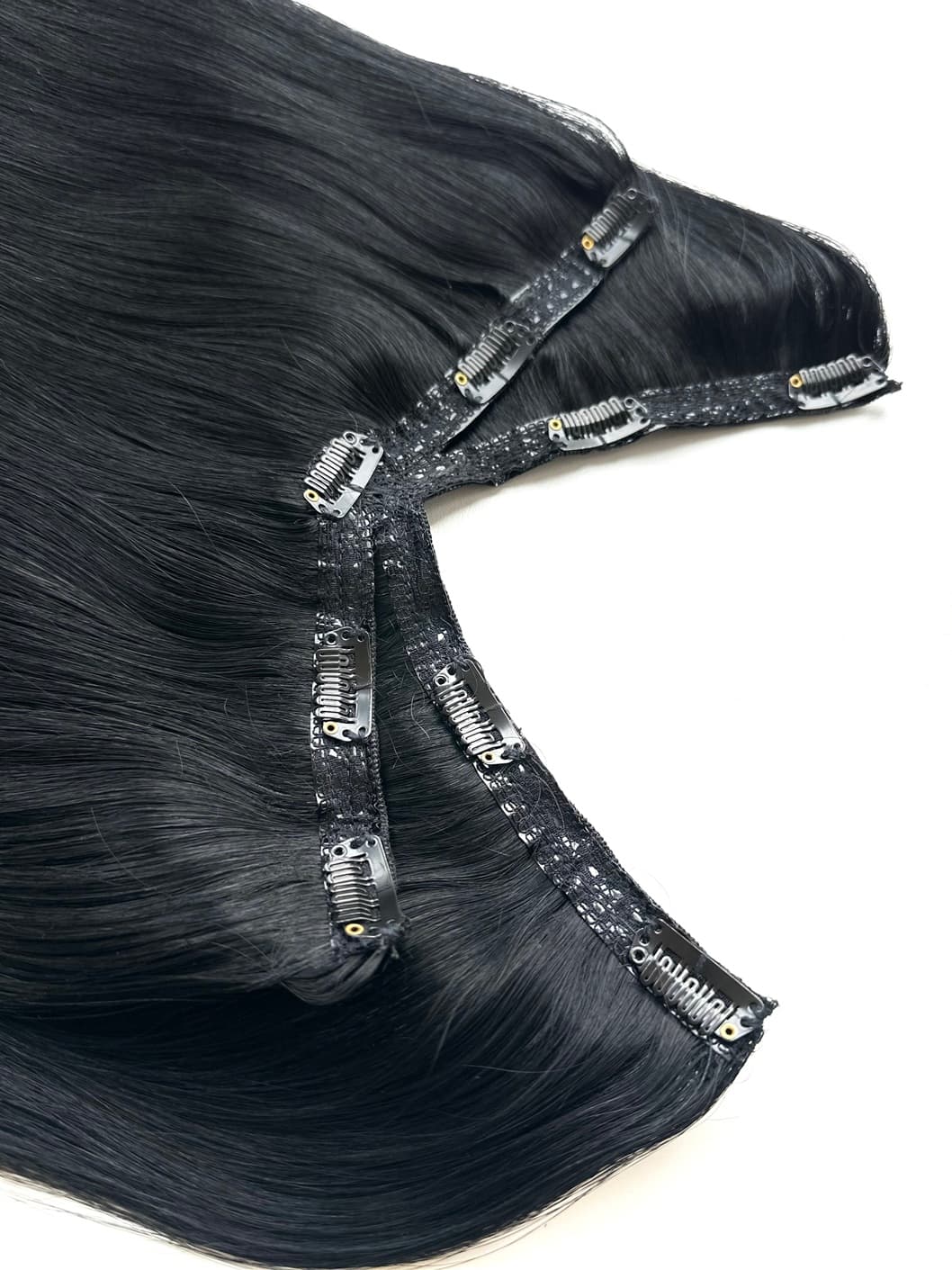 Tresa Eva Hair (4D) Negru Drept #1