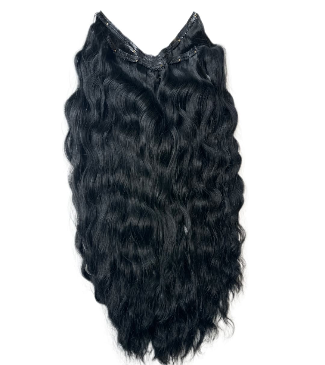 Tresa Eva Hair (4D) Negru Ondulat #1 