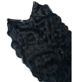 Tresa Eva Hair (4D) Negru Ondulat #1 