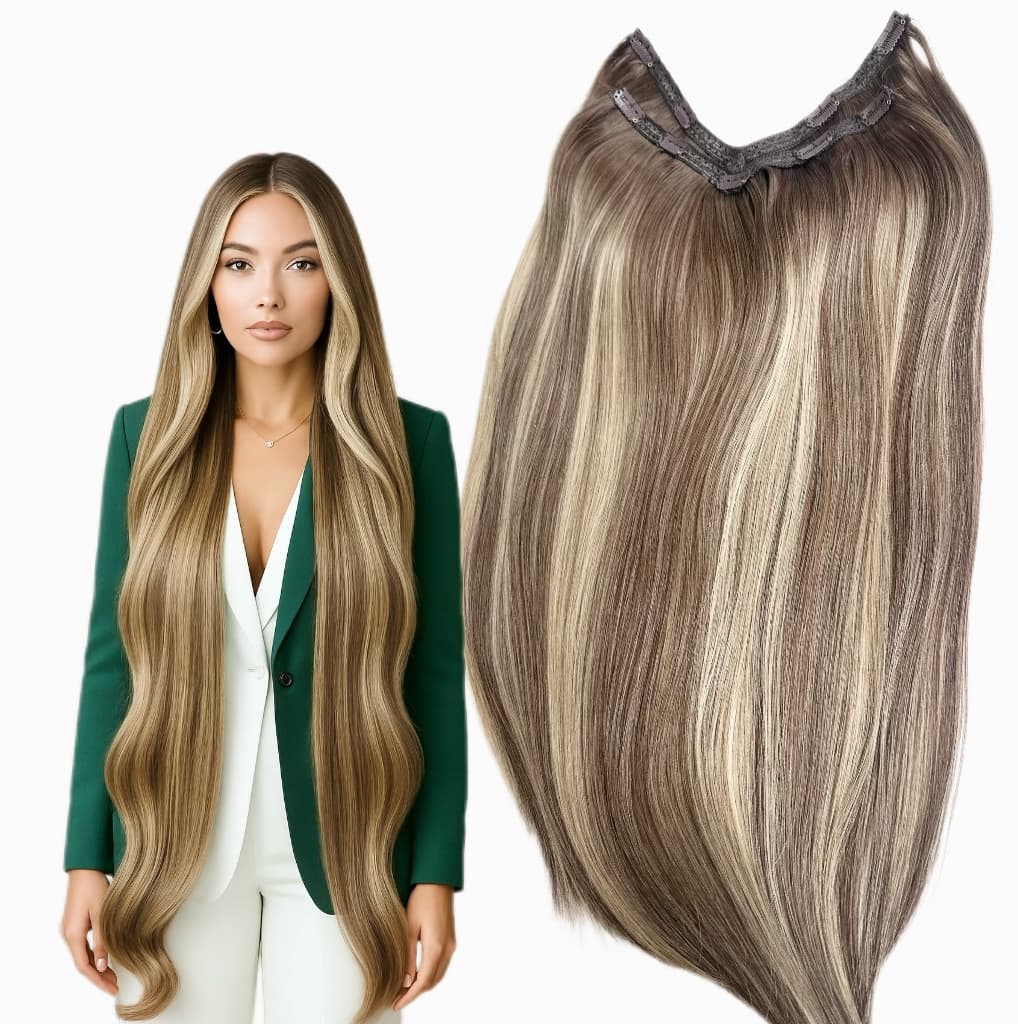 Tresa Eva Hair (4D) Balayage Drept #7/#24 